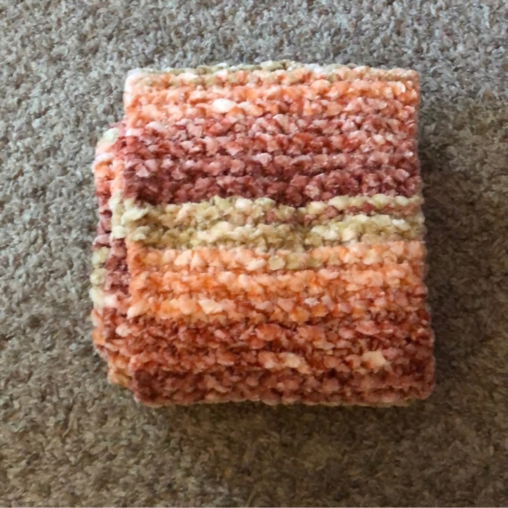 Cozy Striped Knit Scarfs, 7 in total - Picture 6 of 7